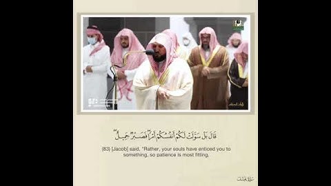 ارجعوا إلى أبيكم فقولوا يا أبانا إن ابنك سرق #ماهر_المعيقلي #تلاوة_خاشعة #يوسف #السعودية #القرآن