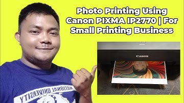 Photo Printing Using Canon PIXMA IP2770 | For Small Printing Business | #shopeetagtowin 