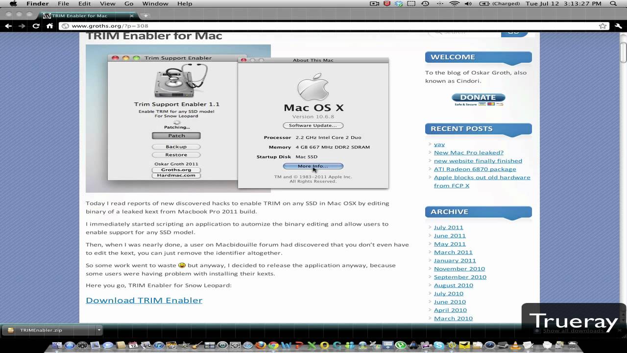 mac os x trim enabler free