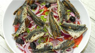 Salade de sardines aux olives noires #169 / Sardine salad with black olives