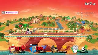 Super Smash Bros Ultimate - Alph vs Hero Vs Donkey Kong Vs Kazuya