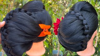 Beautiful Hairstyle For Ladies | Unique Hairstyle | Easy Hairstyle |