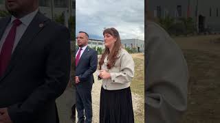 Nisi Ndertimi i Fabrikes e Municioneve ne Kosove, Gjakove, Vizite Kurti e Maqedonci