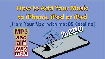 How to Add your MP3 Music to your iPhone, iPad or iPod in 2020 (MacOS Catalina)