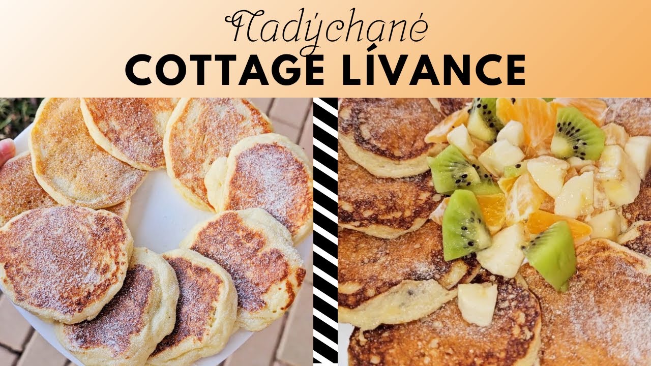 Nejlepší nadýchané cottage lívance plné bílkovin