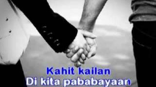 Video thumbnail of "South Border - KAHIT KAILAN ~ karaoke version"