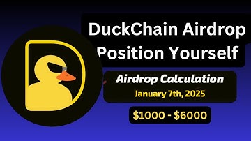 Position Yourself for the DuckChain Airdrop – Step-by-Step Strategy!