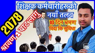 Salary of Teachers in Nepal 2078 | सरकारी शिक्षकको तयाँ तलबमान | sunlight tv | loksewa vacancy 2078