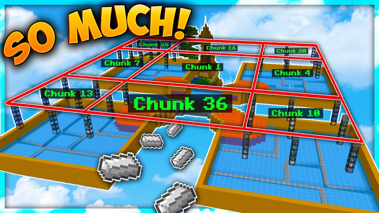 36 CHUNK Mob Farm IS OP! | Minecraft Skyblock