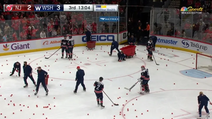 Washington Capitals Fans Throw Apples After Niklas...