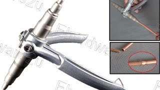 Alat Pembesar Lubang Pipa Tembaga Aluminium ALDO Hand Swaging Tool 6 - 22 mm Pipa AC Flaring Tool