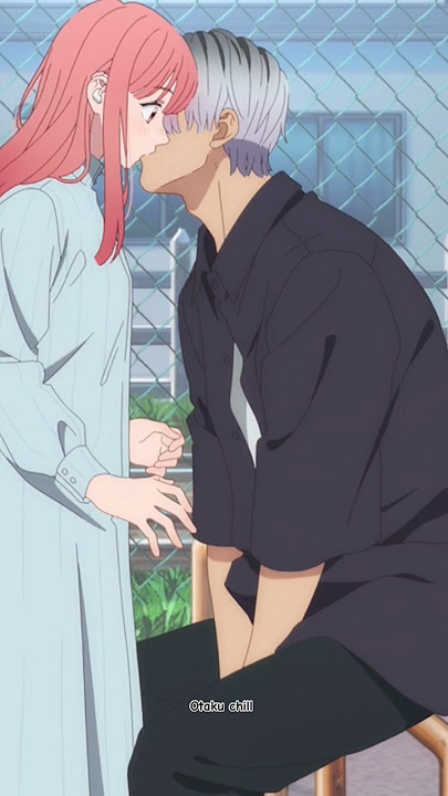'There Frist kiss 😘😍' Yuki itose and Itsuomi Nagi❤️ -[ A sign of affection ep 7 ]