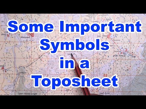 Important Symbols in a Toposheet | ICSE Geography Class 10