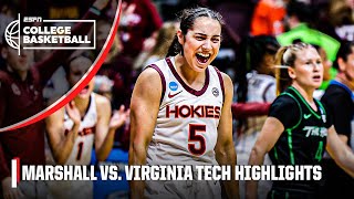 Marshall Thundering Herd vs. Virginia Tech Hokies | Full Game Highlights | NCAA Tournament