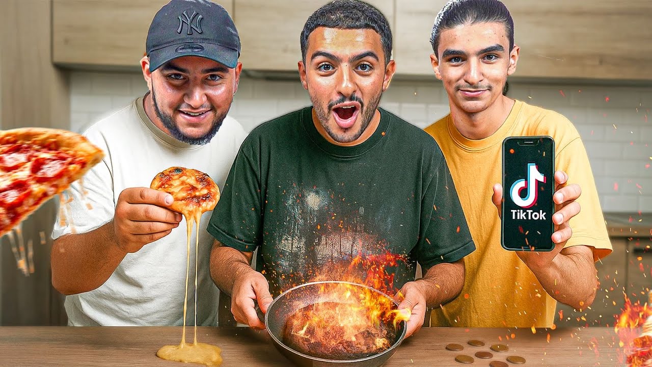 ON TESTE LES RECETTES TIKTOK LES MOINS CHERES DU MONDE ( à moins de 2€ )