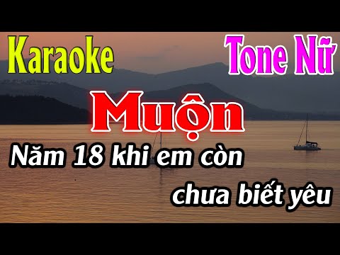 Muộn Karaoke Tone