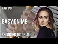 SUPER EASY: How to play Easy On Me  by Adele on Recorder (Tutorial)