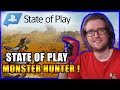 Monster hunter wilds   state of play   14 jeux prsents   trailer react 