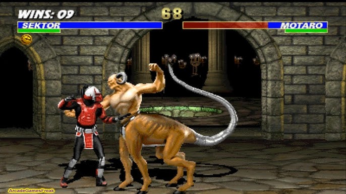 Mortal Kombat 2 arcade Shang Tsung Gameplay Playthrough 