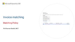 How to override company matching policy with vendor/item rules in Dynamics 365 Finance