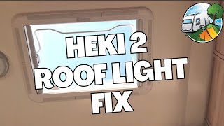 Is your Heki 2 Rooflight blind not closing properly? Here is the fix. by Caravanning with Charlie 9,562 views 1 year ago 9 minutes, 18 seconds