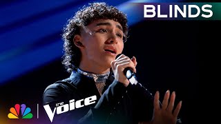 Frank Garcia Gets in His Feels with "Love in the Dark" by Adele | The Voice Blind Auditions | NBC