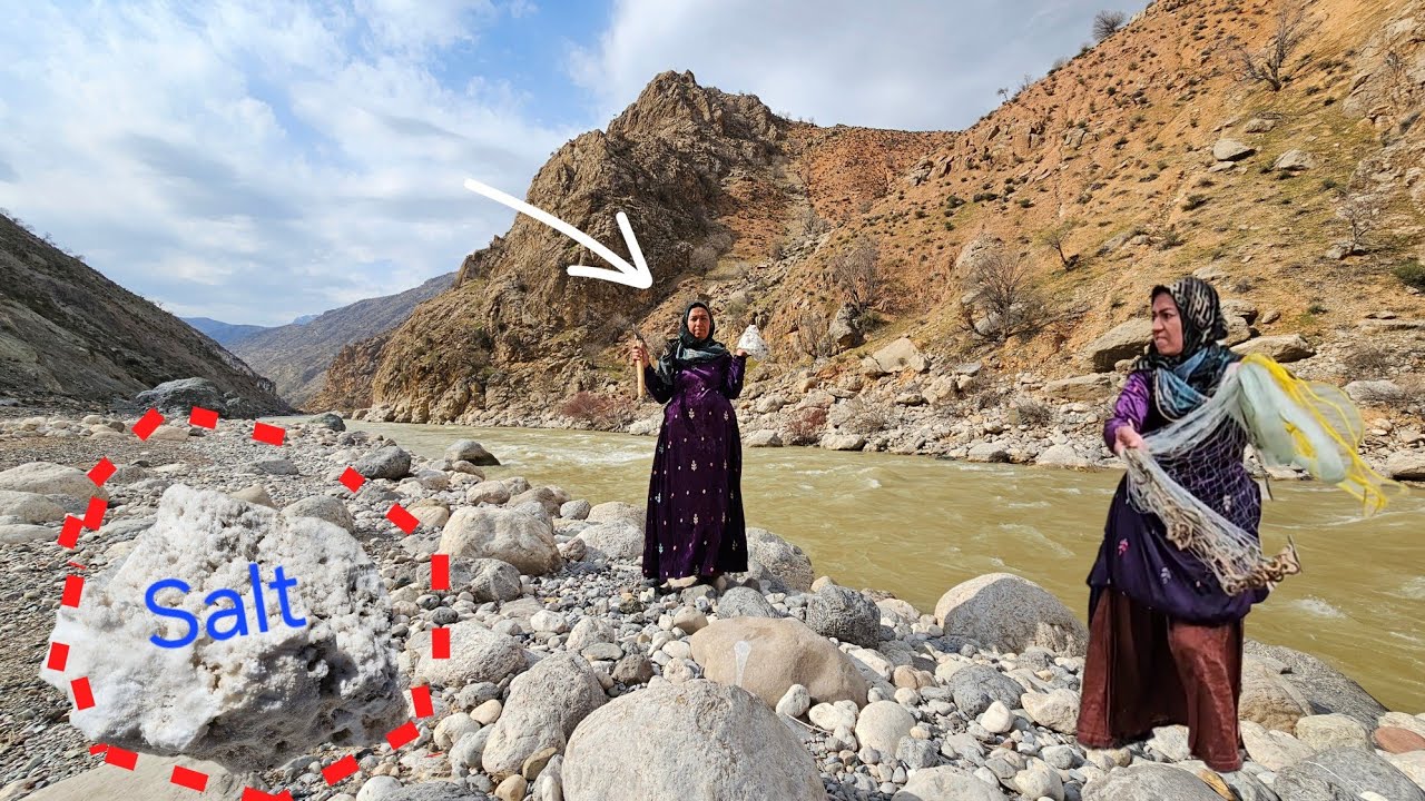 🌄🔥 Salt Mountain: Journey to the unknown world with Taban! 🏞️💪