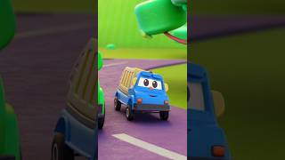 Wheels On The Garbage Truck #shorts #nurseryrhymes #babybox #preschool #kidssong #vehicles