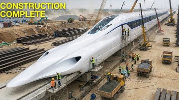 China’s 1,000 km/h Maglev Train Finally Launching in 2026 - Construction Update