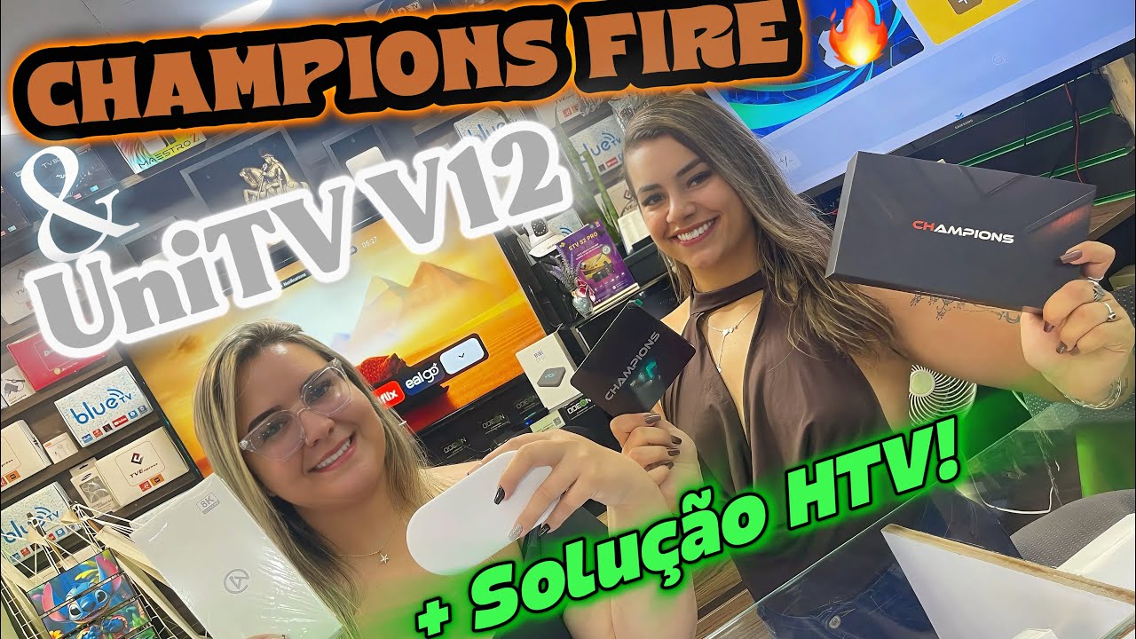 🔥LANÇAMENTOS 2026! CHAMPIONS FIRE & UNI V12  + SOLUÇÃO H6/H7/H8/H9