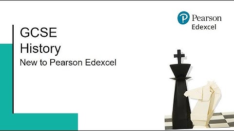 GCSE History: New to Pearson Edexcel