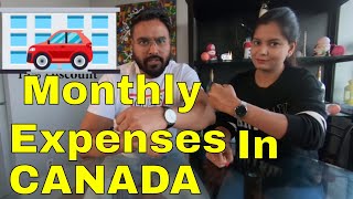 COST OF LIVING IN CANADA | CAN YOU SURVIVE ON MINIMUM SALARY | MONTHLY EXPENSES | CANADA COUPLE