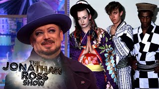 Boy George Forced His Unique Styling Ideas Onto The Culture Club Boys | The Jonathan Ross Show