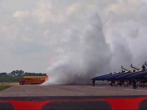 The Indy Boys and the School Time Jet Bus perform at the Chippewa Valley Airshow 2010, in Eau Claire, Wisconsin. (This video of mine has now been used for a news report on Fox Business, and also Inside Edition!) wow! (All of my videos of Indie Boys are posted with WRITTEN permission from Therese Waechter and Paul Stender of The Indie Boys. Email available upon request)