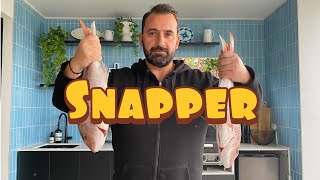 HOW TO MAKE SNAPPER ON THE BBQ | @therealgreekchef