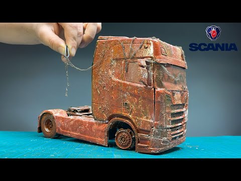 Видео: Мы возвращаем этот грузовик к жизни! Реставрация Scania S540