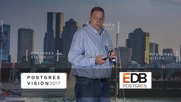 Jim Mlodgenski Lightning Talk at Postgres Vision 2017