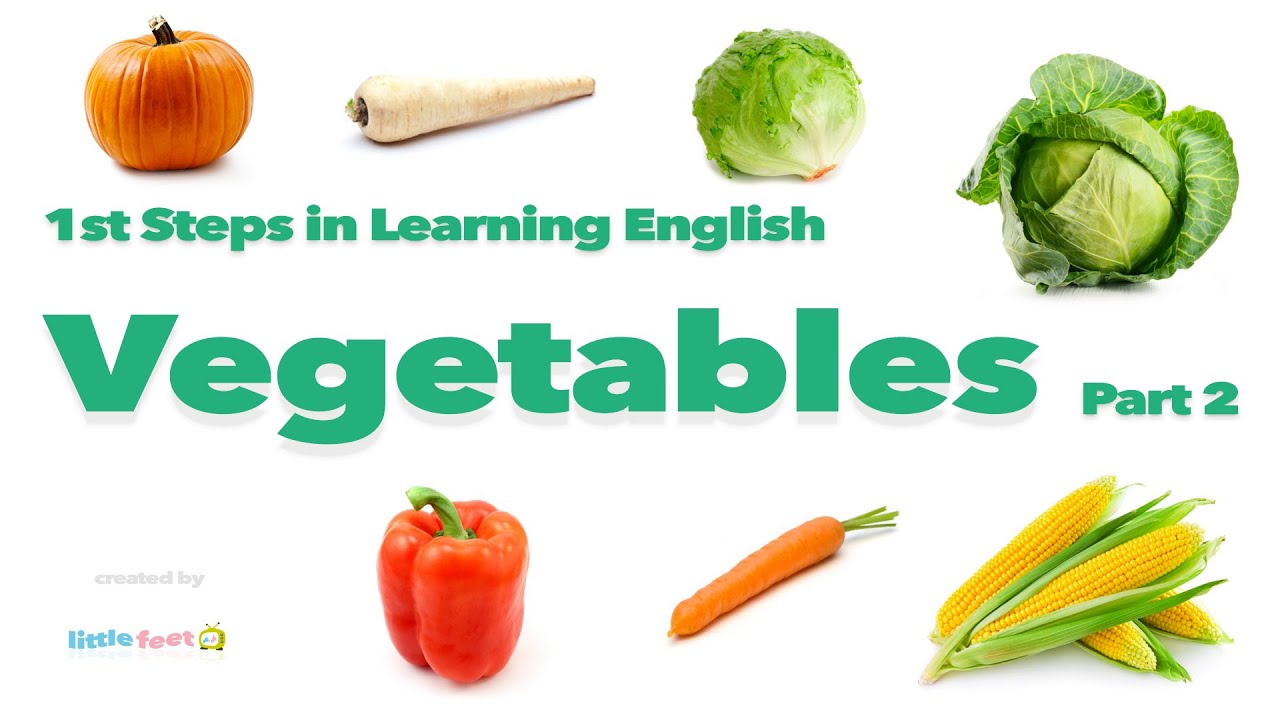 Vegetables in English. Овощи на английском. Овощи на английском языке для детей. Parts of Vegetables. Learning vegetables