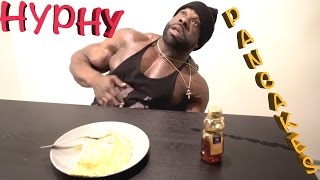 COOKING WITH KALI MUSCLE - HYPHY PANCAKES| Kali Muscle