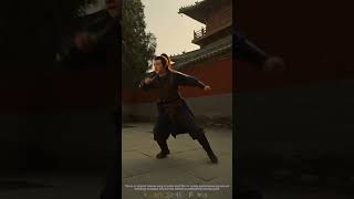 Wuxia Short Film: Ancient Swordsman Light Skill Fight At Taoist Temple #kungfu
