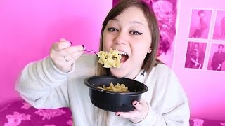My First MUKBANG (Eating Show) | BTS Chicago, BIGBANG, Yuri!!! On Ice + More
