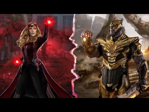 Video: ¿Era la bruja escarlata más fuerte que thanos?