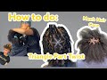 ♡ TnC -100 ♡ How to - Part Triangles for Beginners - Men's Hairstyles