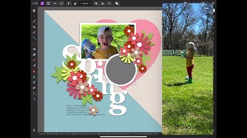 Digital Scrapbook Page : Start to Finish : Affinity Photo for iPad