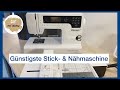 Bernette Chicago 7 Stickmaschine & Nähmaschine mit Zierstichen | Anfänger Stickmaschine