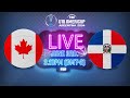 LIVE - Canada v Dominican Republic | FIBA U18 AmeriCup 2024