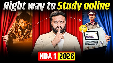 Secrets Of NDA Online Study😱 Master Plan For NDA Preparation 2026 To Crack In First Attempt- LWS