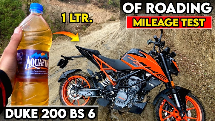 KTM DUKE 200 BS6 LIVE OF ROADING MILEAGE TEST || SHOCKING RESULT 😱 || CITY & OF ROADING || DUKE 390