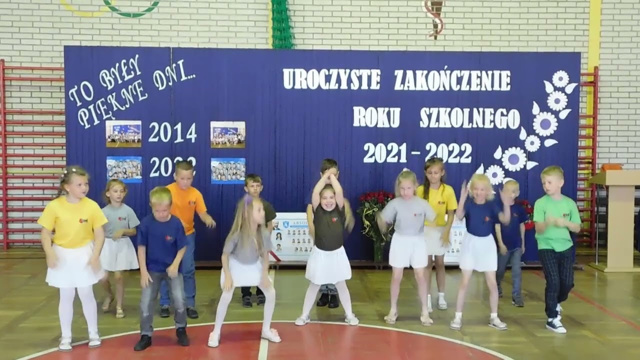 Zakończenie roku szkolnego 2021/2022 - występ Oddziału Przedszkolnego