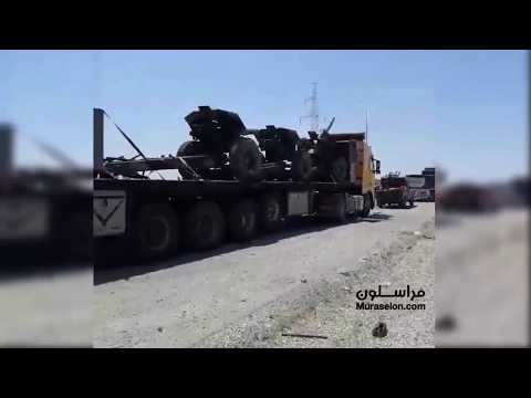 Tiger Forces large ever military convoy heading to northwest Hama for wide-scale offensive